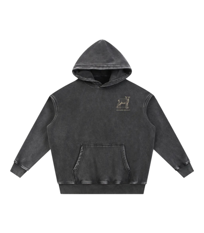 Lamb Of God Oversized Hoodie (Snow Washed)