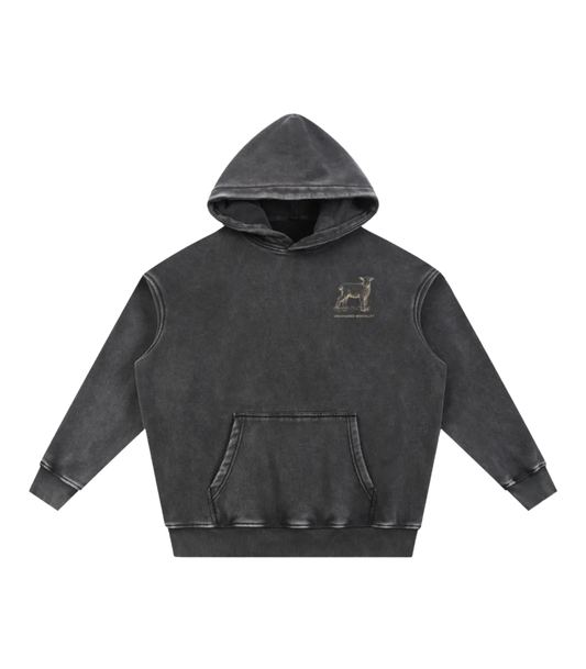Lamb Of God Oversized Hoodie (Snow Washed)