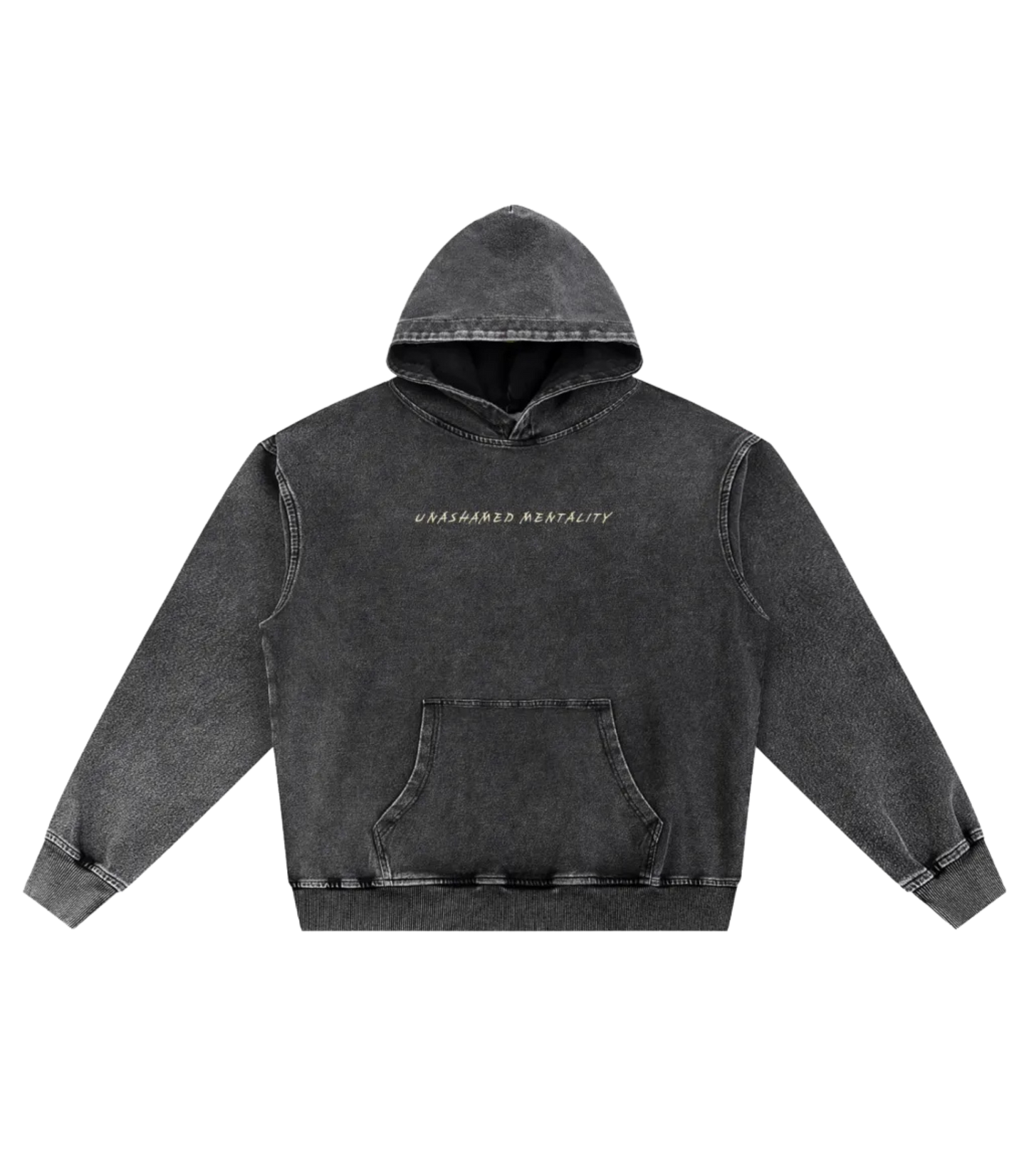 Loved To Death Snow Oversized Hoodie (Snow Washed)
