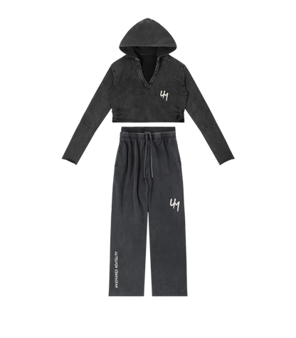 Women's Vintage Washed Matching Set