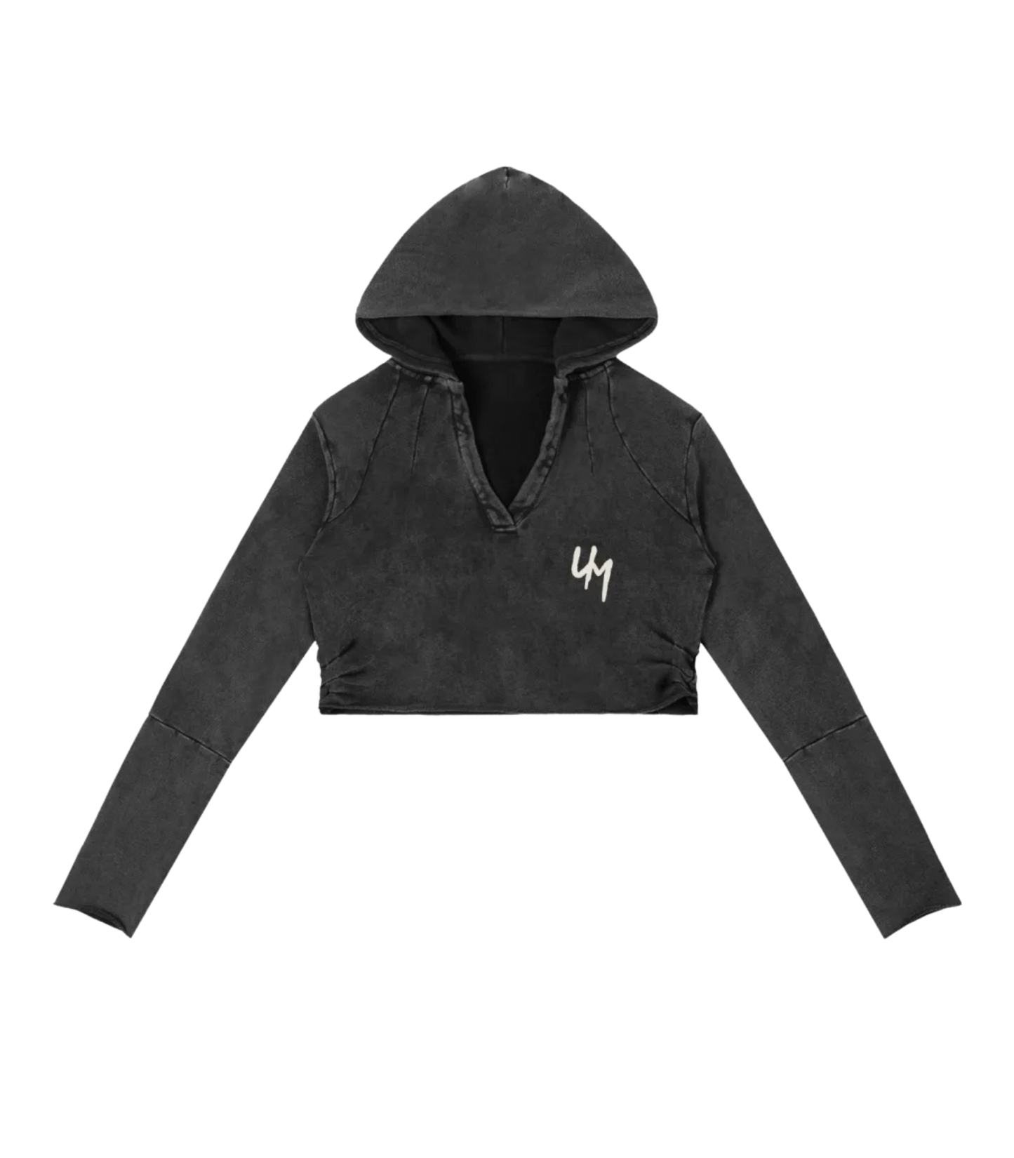Women's Vintage Washed Cropped Hoodie