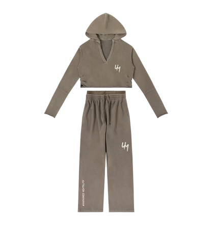 Women's Vintage Washed Matching Set