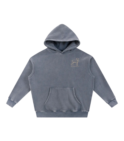 Lamb Of God Oversized Hoodie (Snow Washed)