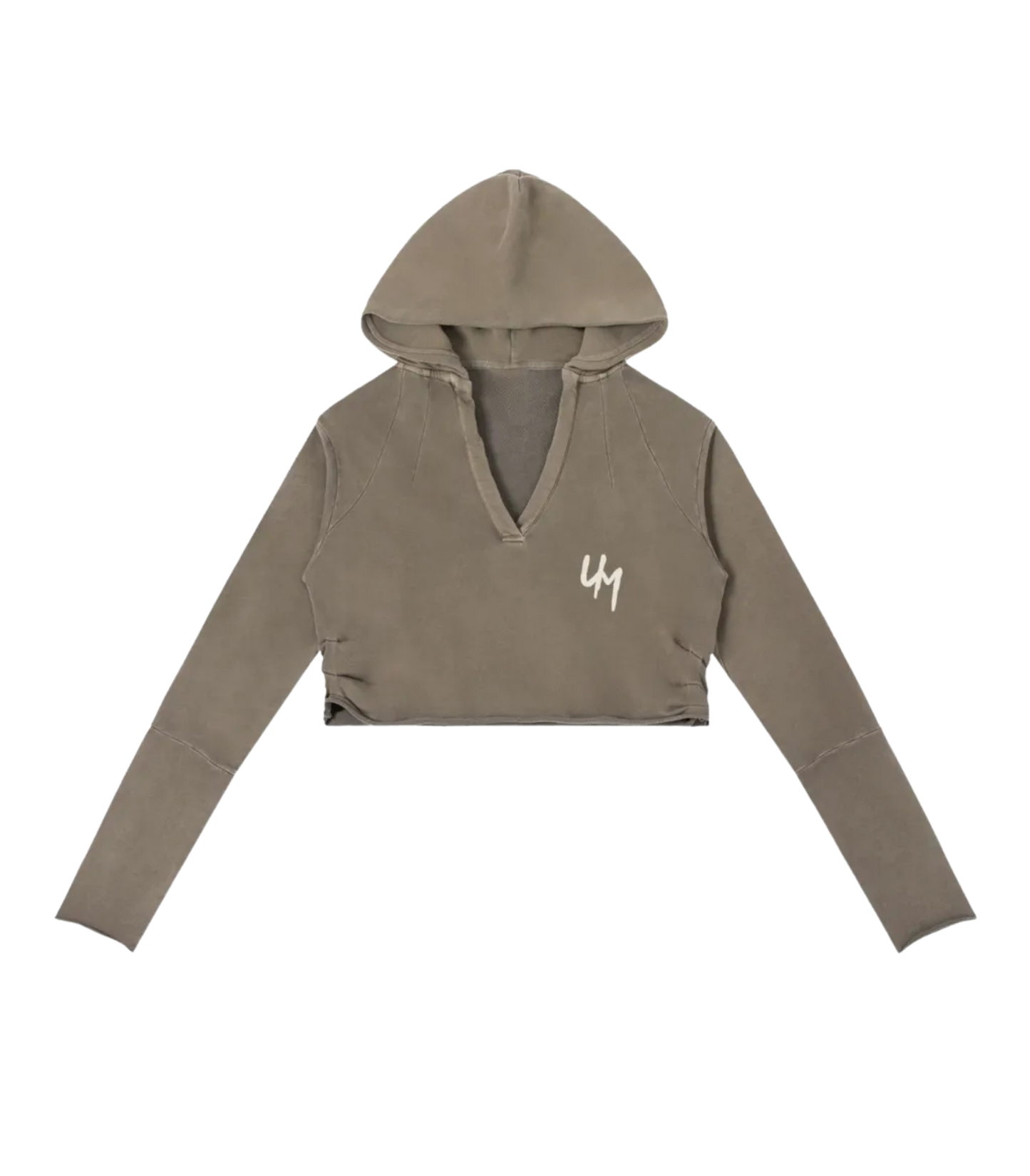 Women's Vintage Washed Cropped Hoodie