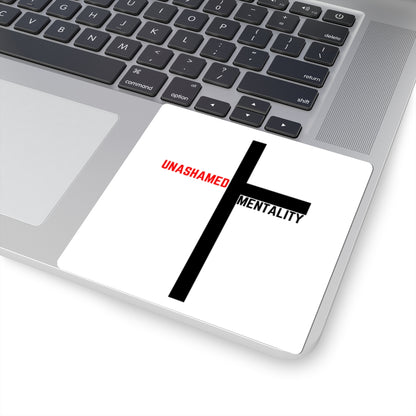 Unashamed Cross Sticker