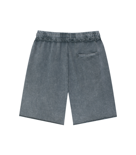 God Has You Mineral Washed Shorts