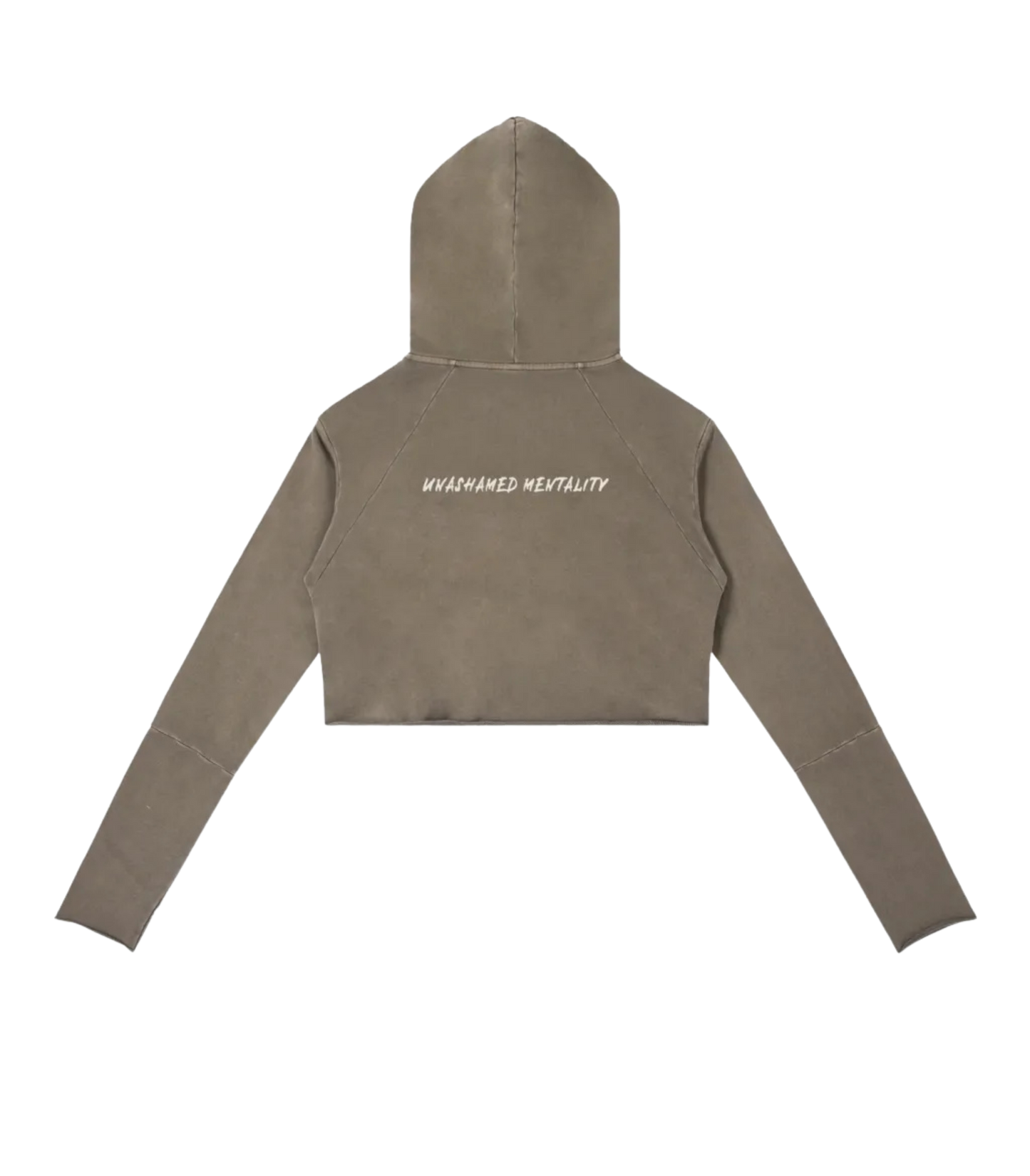 Women's Vintage Washed Cropped Hoodie
