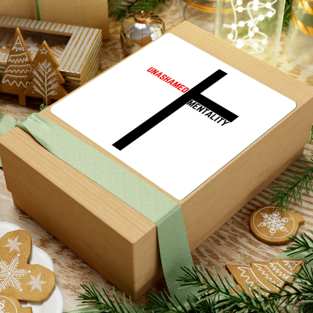 Unashamed Cross Sticker
