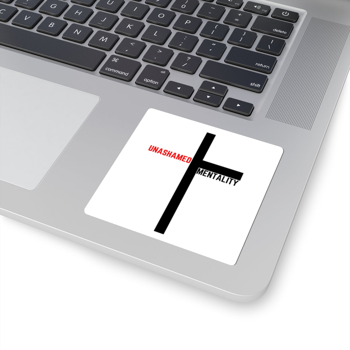 Unashamed Cross Sticker