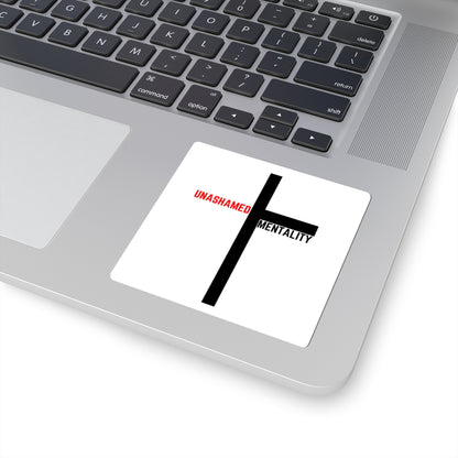 Unashamed Cross Sticker