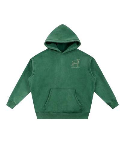 Lamb Of God Oversized Hoodie (Snow Washed)