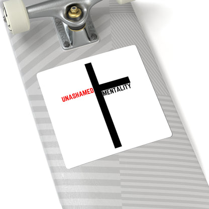 Unashamed Cross Sticker
