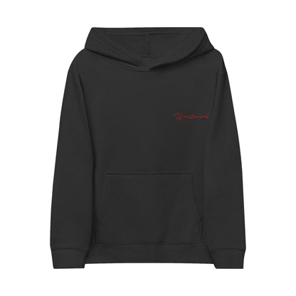 Kids Fleece Hoodie with 'Unashamed'  Embroidery