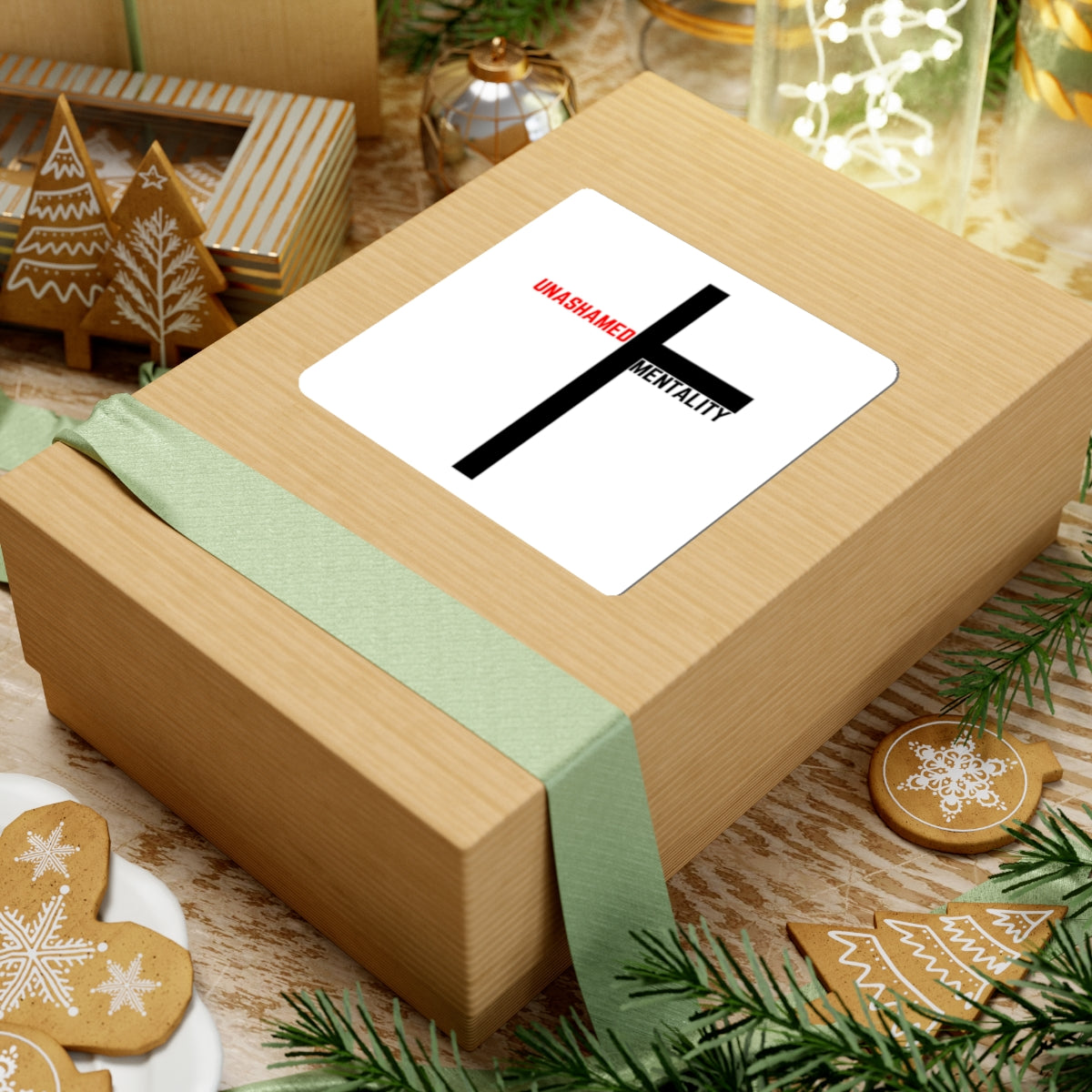 Unashamed Cross Sticker