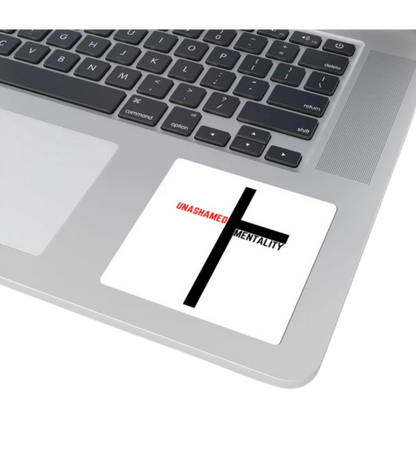 Unashamed Cross Sticker