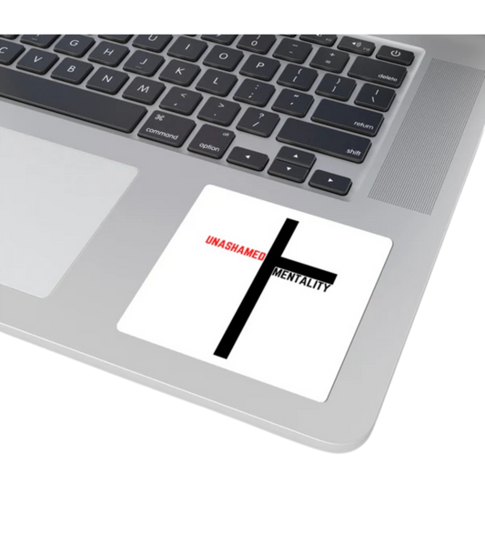 Unashamed Cross Sticker