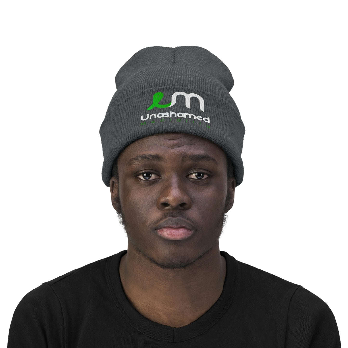 Embroidered Wool Beanie