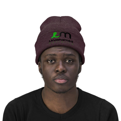 Embroidered Wool Beanie