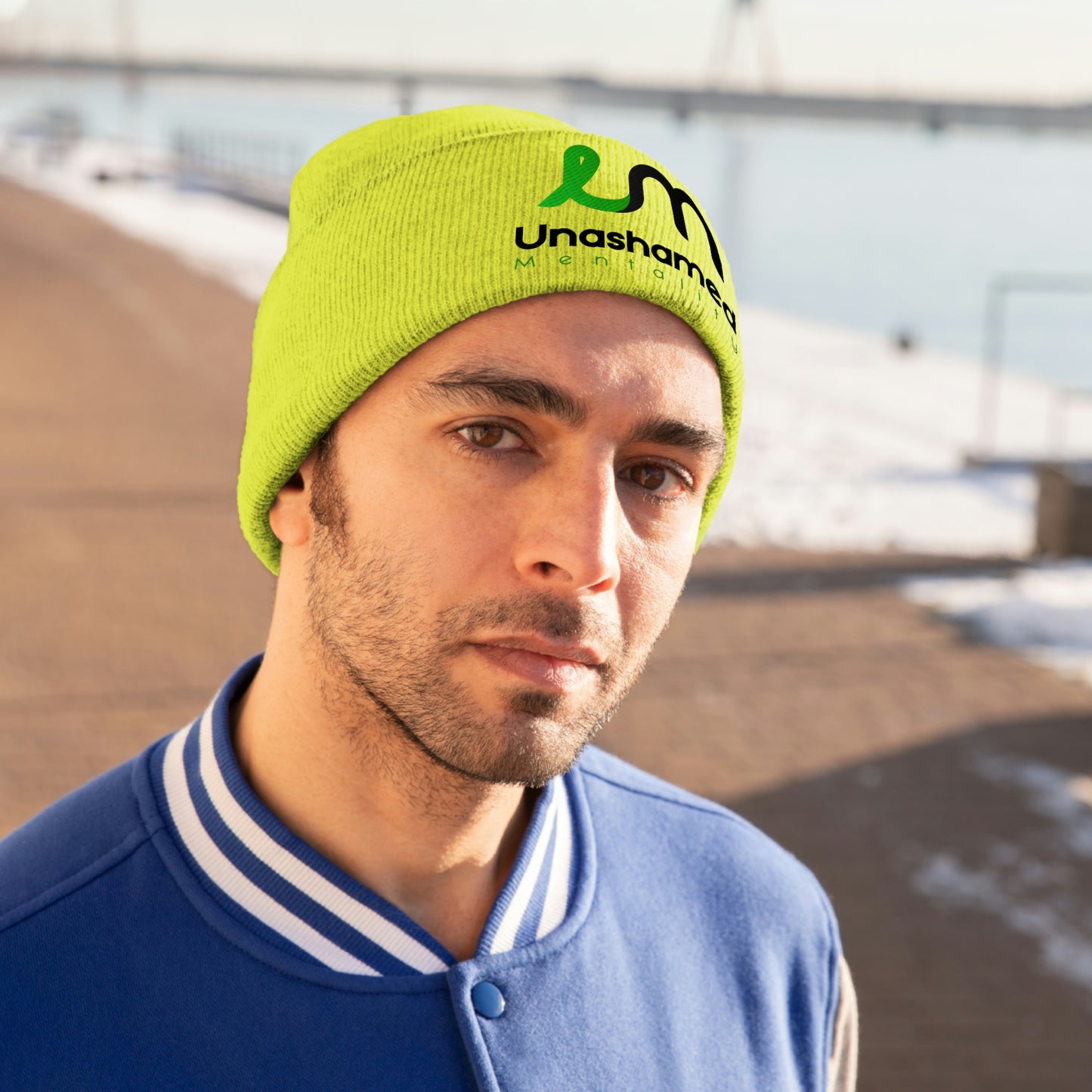 Embroidered Wool Beanie