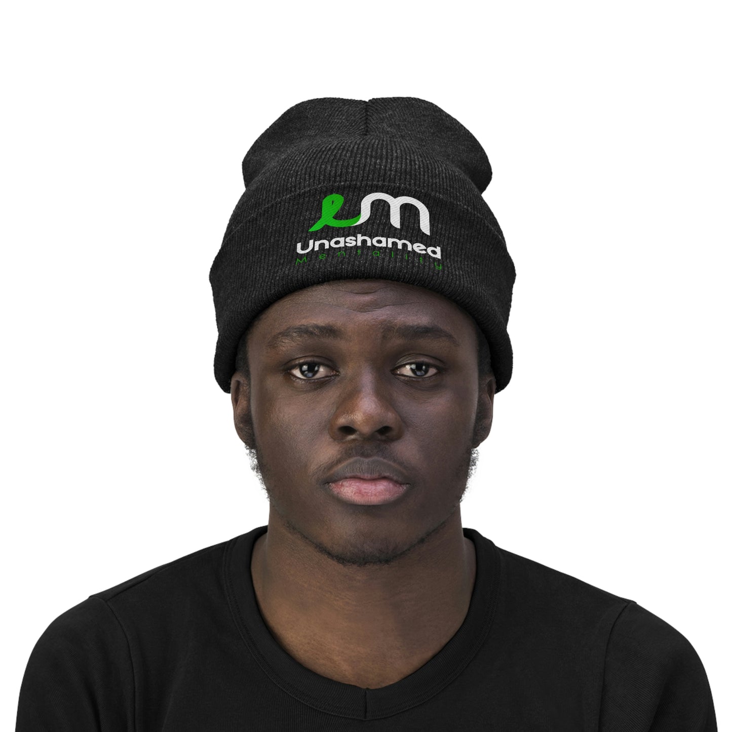 Embroidered Wool Beanie